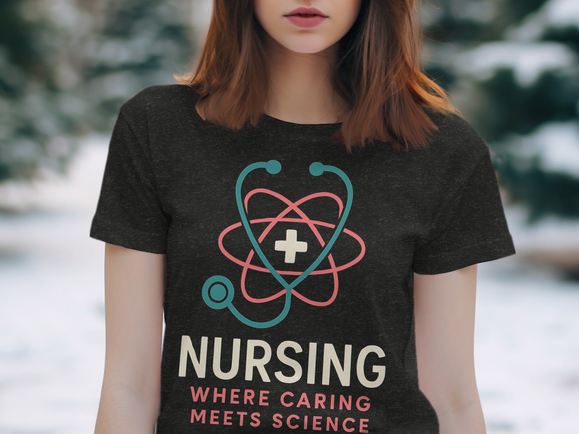 Nursing Where Caring Meets Science T-Shirt product