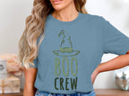 Boo Crew Witch Hat Graphic Printed T-Shirt product