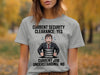 Current Security Clearance Yes Current Job Shirt product type