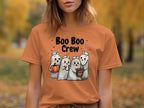 Boo Boo Crew Four Cute Ghosts Halloween T-shirt product type