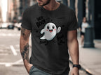 Hey Boo Cute Cartoon Ghost Halloween Shirt product