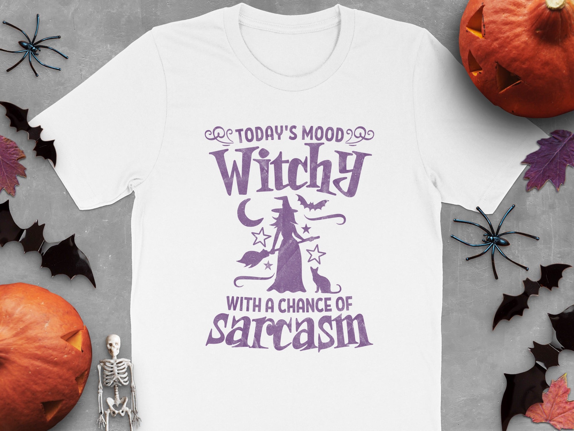 Today's Mood Witchy With Chance Sarcasm Shirt product