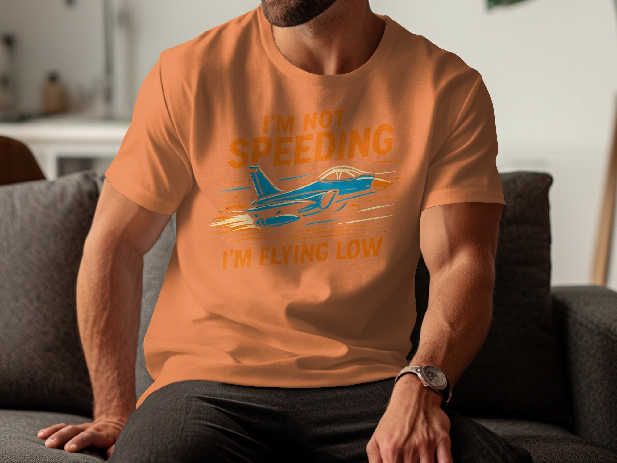 I'm Not Speeding I'm Flying Low Graphic T-Shirt product