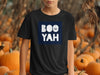 Boo Yah Black Halloween Design T-Shirt product