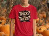Trick Or Treat Design Halloween T-Shirt product type