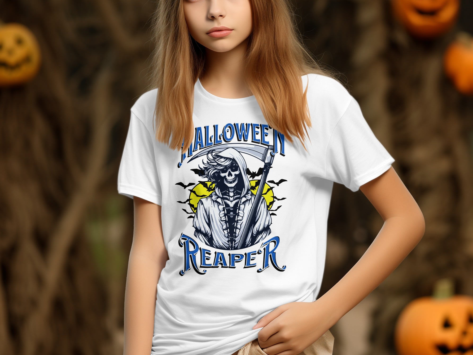 Halloween Reaper Graphic Design T Shirt product type