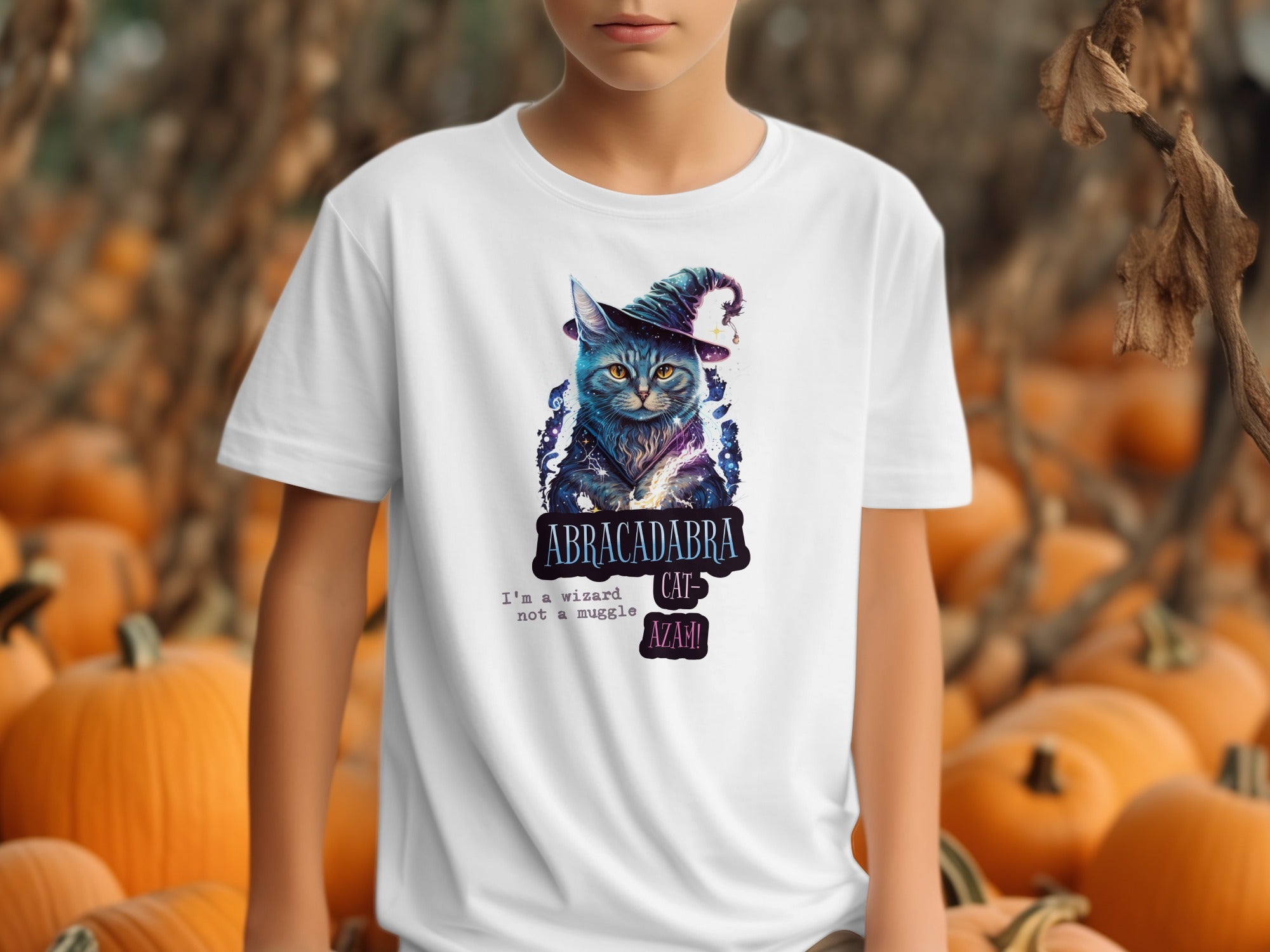 Abracadabra Cat Shirt Halloween Magic Costume product