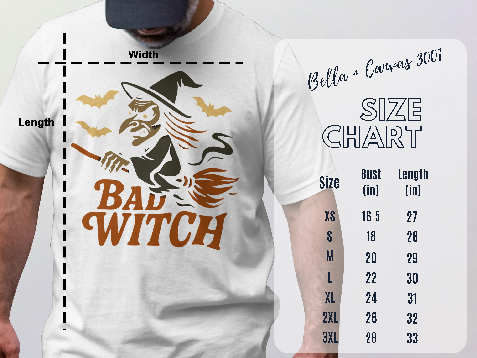 Bad Witch Graphic Tee Funny Halloween Costume product