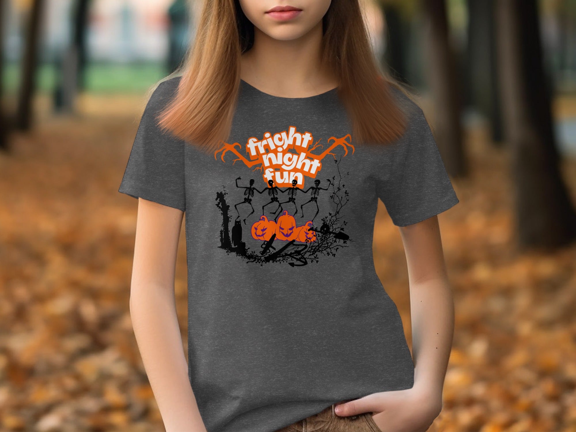 Fright Night Fun Halloween Graphic Tee product type