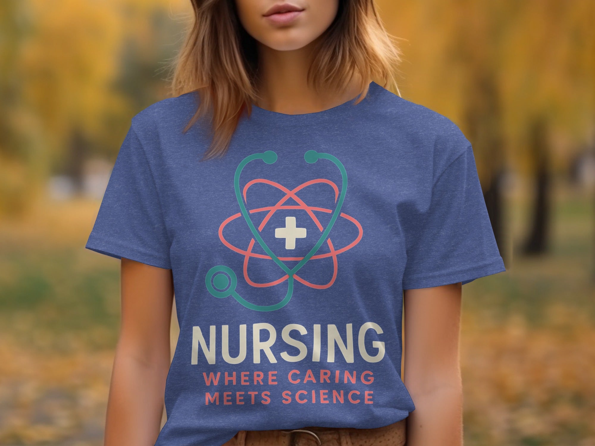 Nursing Where Caring Meets Science T-Shirt product type