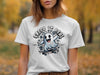 Creep It Real Halloween Ghost Skateboard Shirt product type