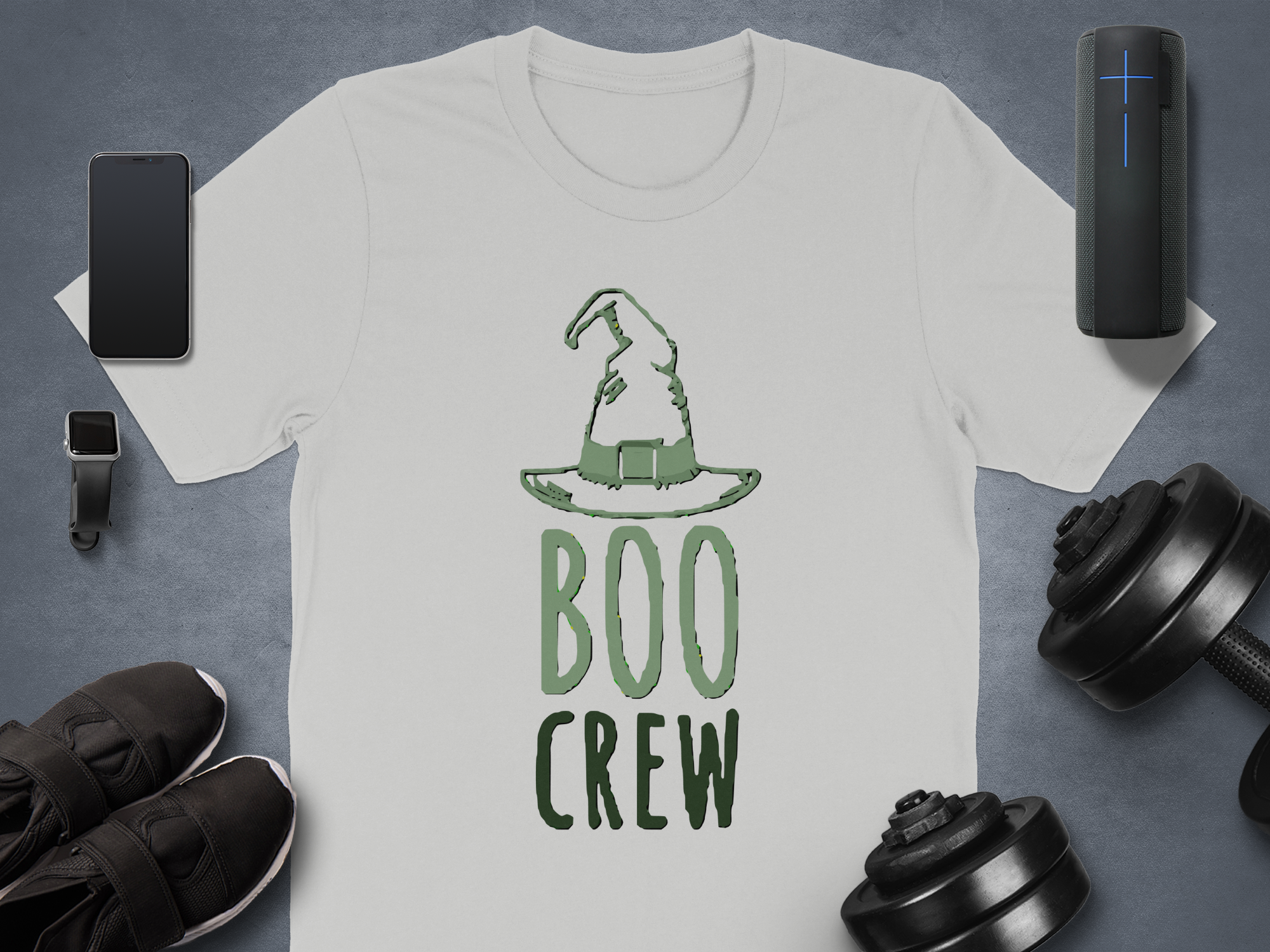 Fun Boo Crew Witch Hat Graphic T-Shirt product