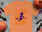 Falling in Love Halloween Witch T-shirt product