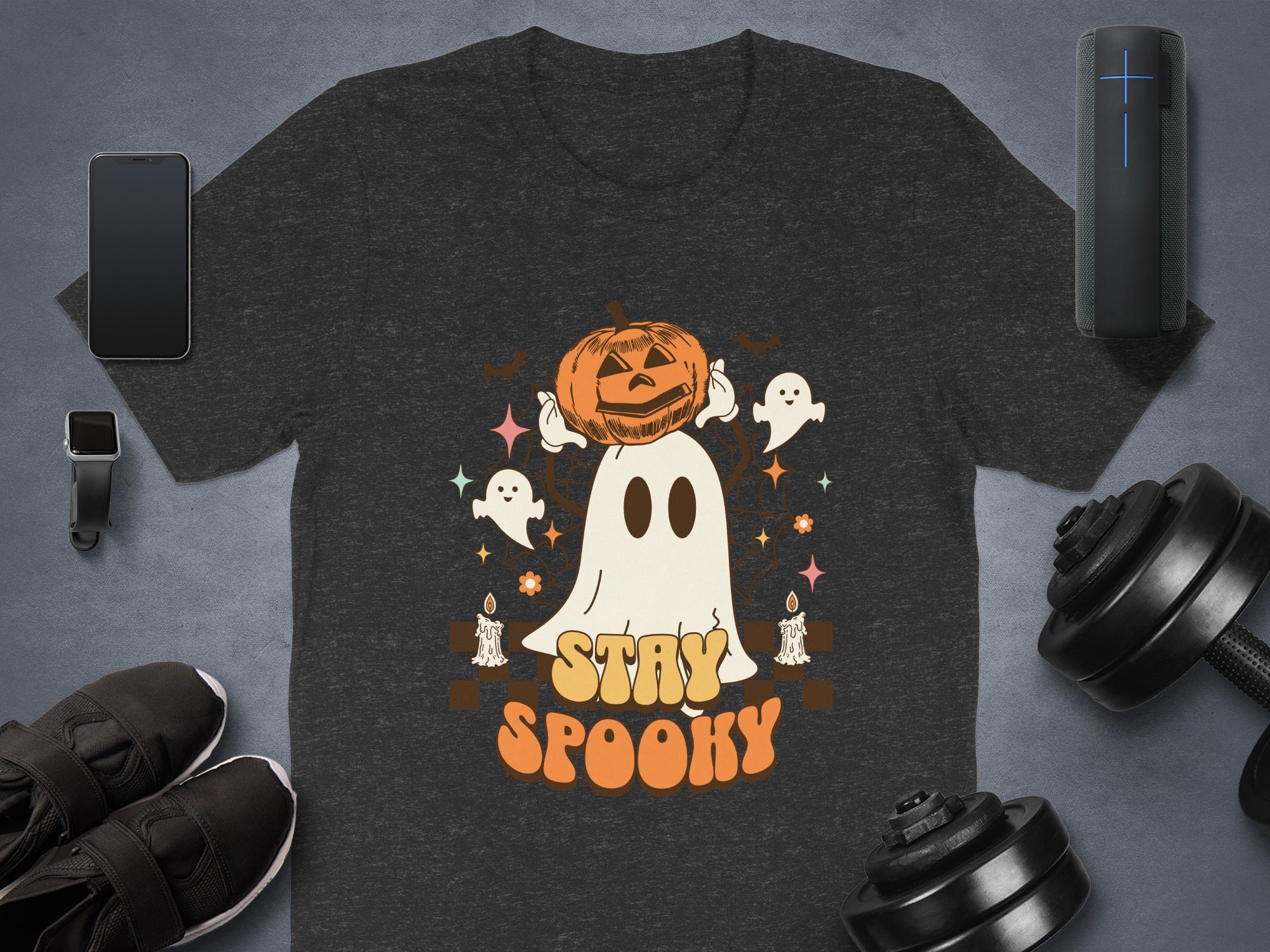 Spooky Halloween Ghost Shirt Stay Spooky Product Type