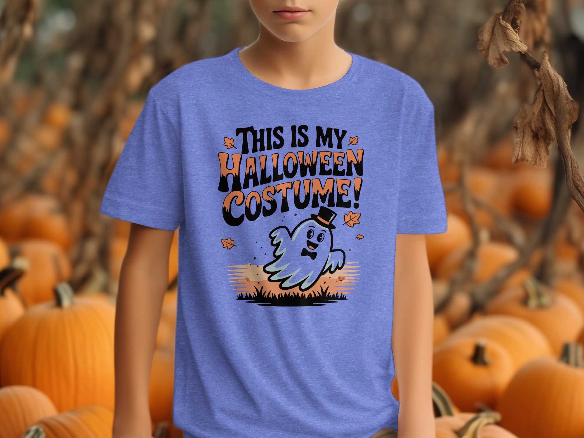 This Is My Halloween Costume Ghost Tee product type