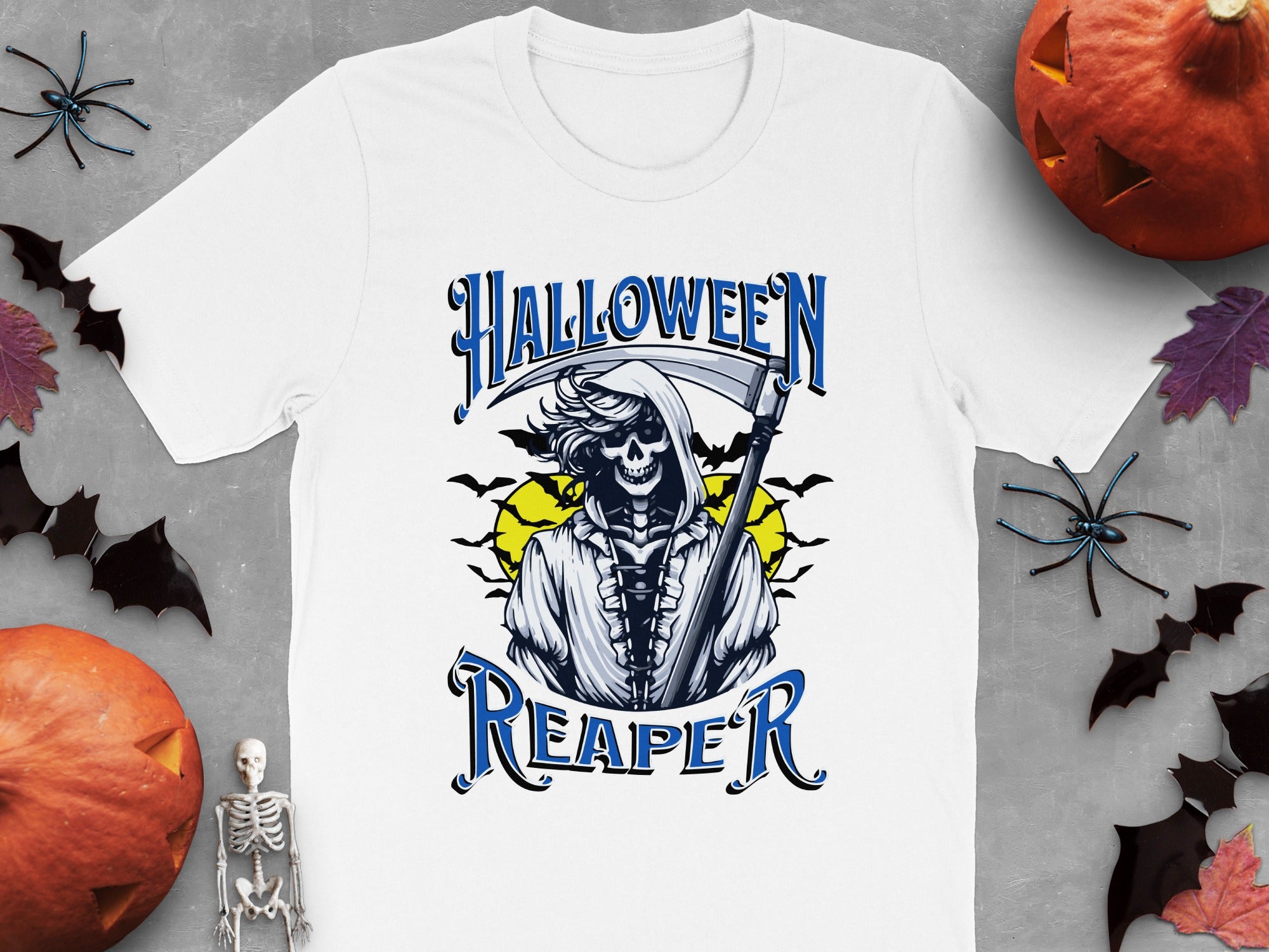 Halloween Reaper Graphic Tee Shirt product