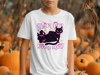 Black Cats Spooky Squad Graphic T-Shirt product type
