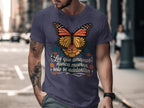 Butterfly Print Graphic Tee Fashion T Shirt product