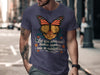 Butterfly Print Graphic Tee Fashion T Shirt product