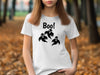 Boo Ghosts Print White Tshirt Halloween Themed product