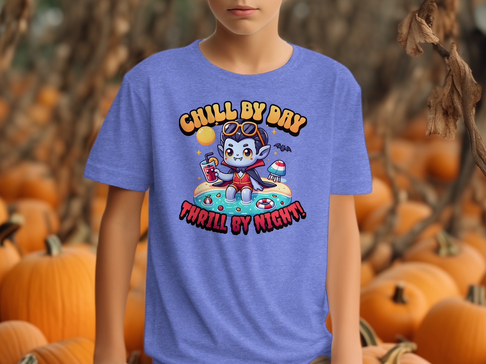 Chill By Day Thrill By Night Halloween shirt product type