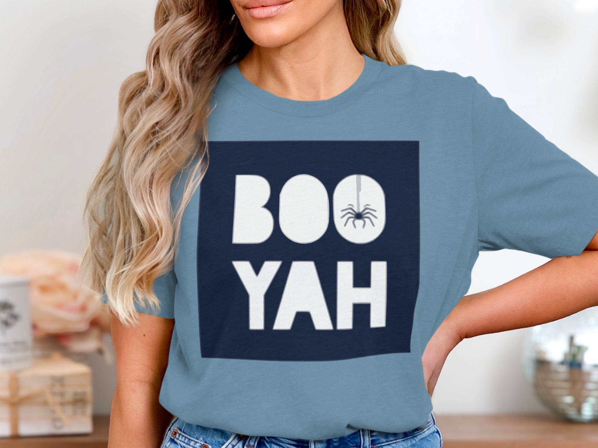 Boo Yah Halloween Spider Graphic Tee product type