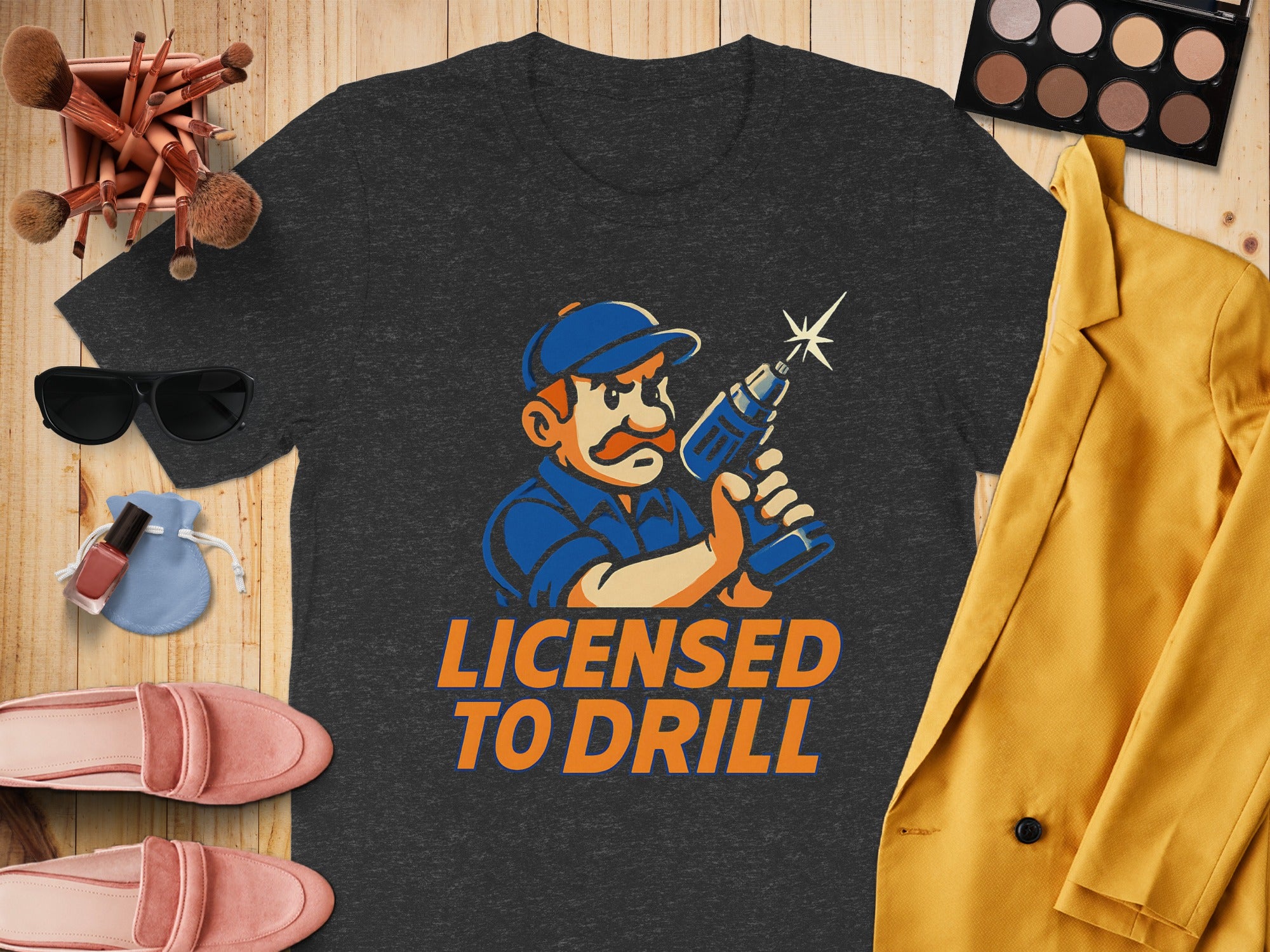 Licensed to Drill Graphic T-Shirt product type