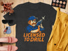 Licensed to Drill Graphic T-Shirt product type