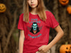 The Living Vampire Halloween Graphic T Shirt product