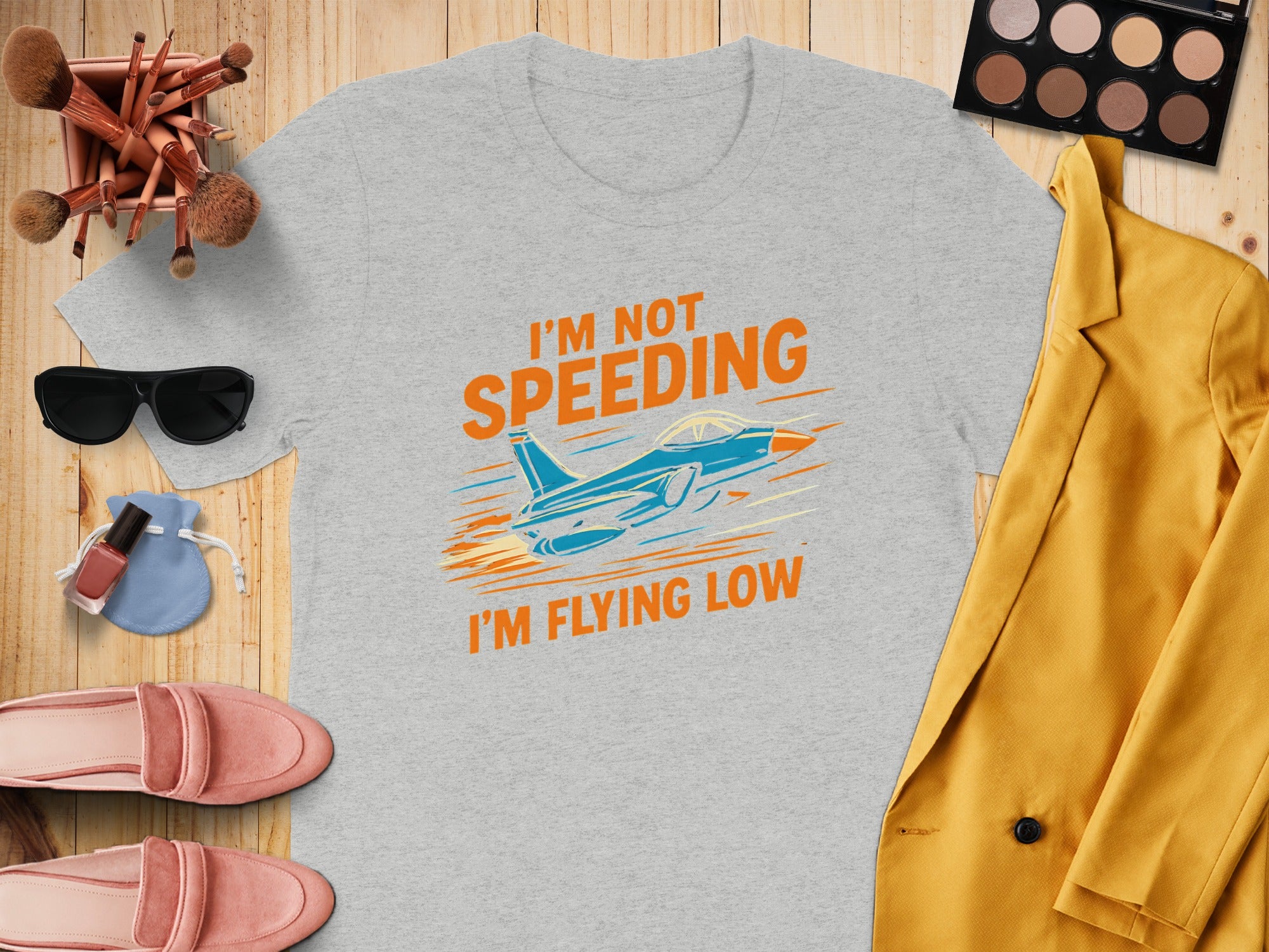 I'm Not Speeding I'm Flying Low Graphic T-shirt