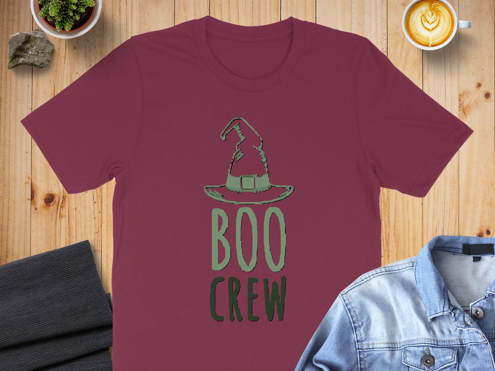 Boo Crew Fun Witch Hat Design T-Shirt product