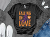 Falling In Love Witch Halloween Graphic Tee product type