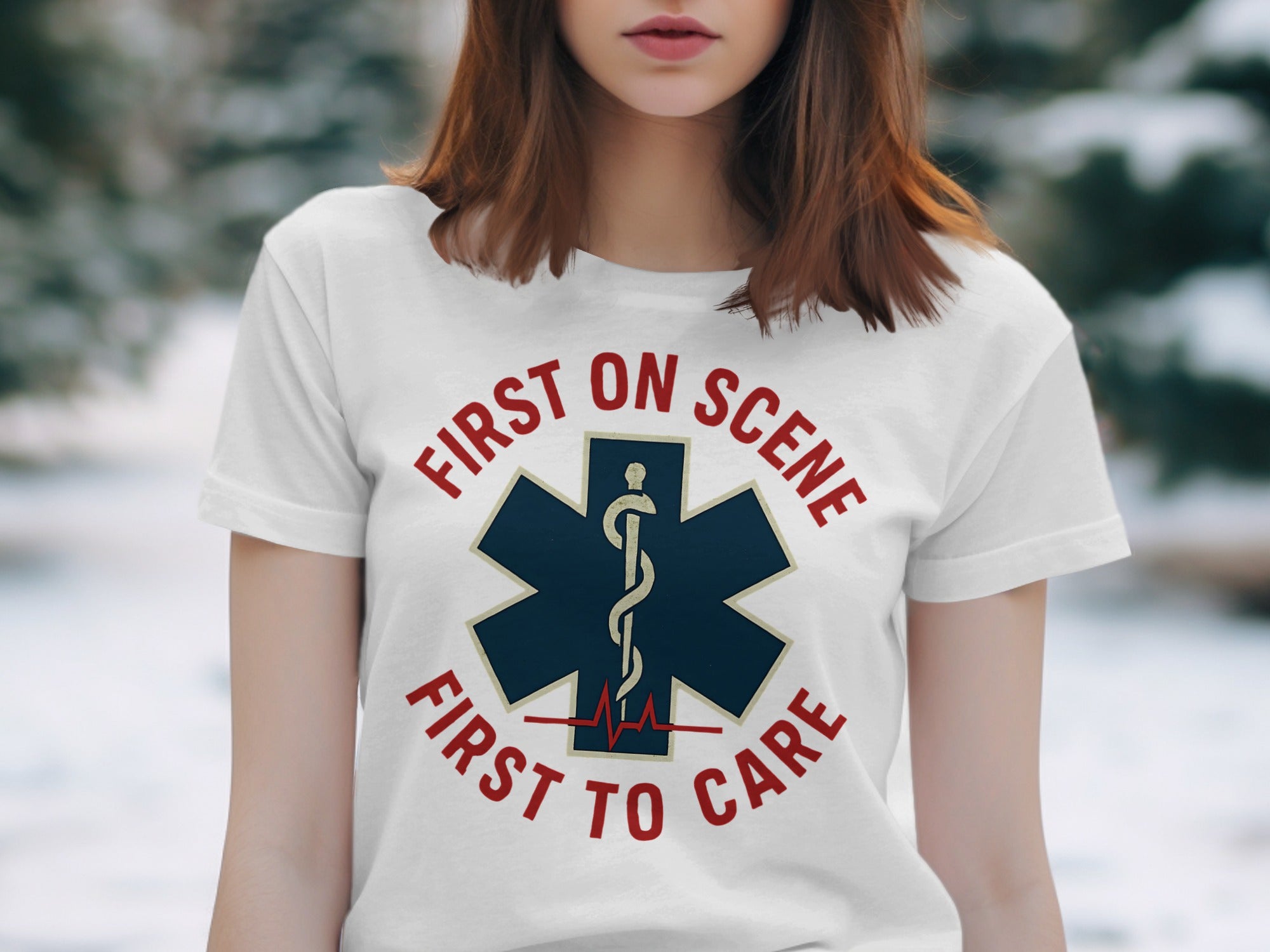 First On Scene First To Care T-shirt product