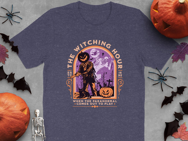 The Witching Hour Halloween Graphic T Shirt product