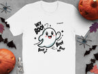 Hey Boo It's Halloween Ghost Design T-Shirt product