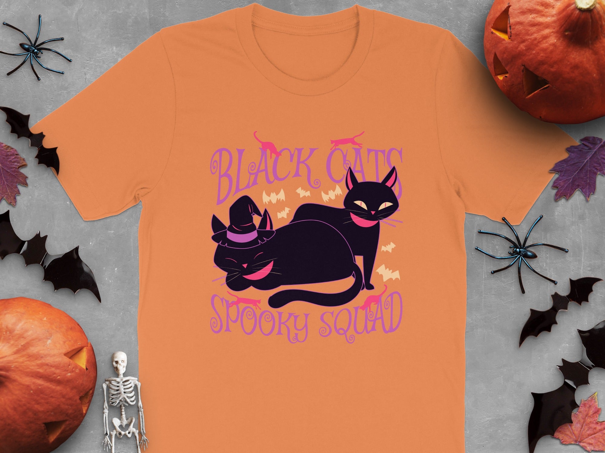 Black Cats Spooky Squad Halloween Theme Product Type