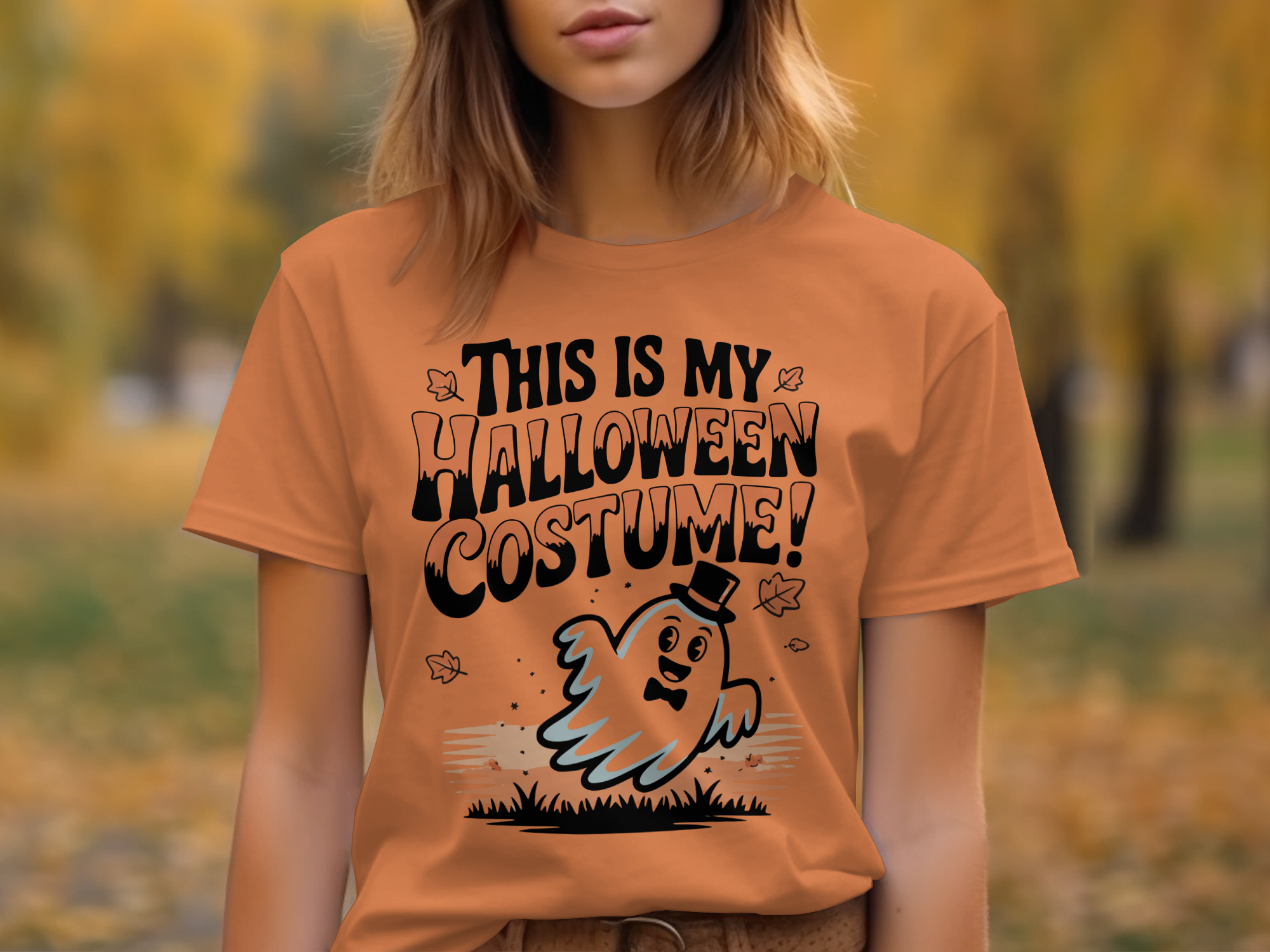 This Is My Halloween Costume Ghost T-Shirt product