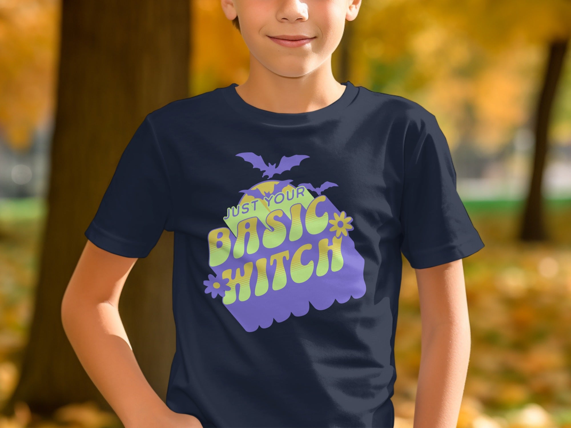 Just Your Basic Witch Graphic Tee Shirt product