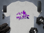 Witch Please Purple and White Graphic T-Shirt product