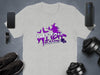 Witch Please Purple and White Graphic T-Shirt product