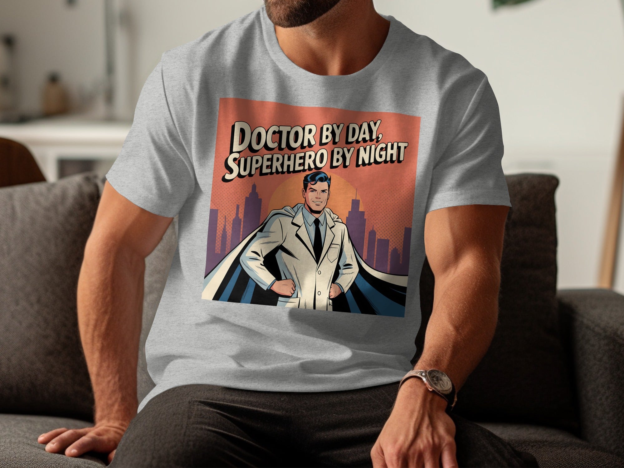 Doctor by Day Superhero by Night T-shirt product type