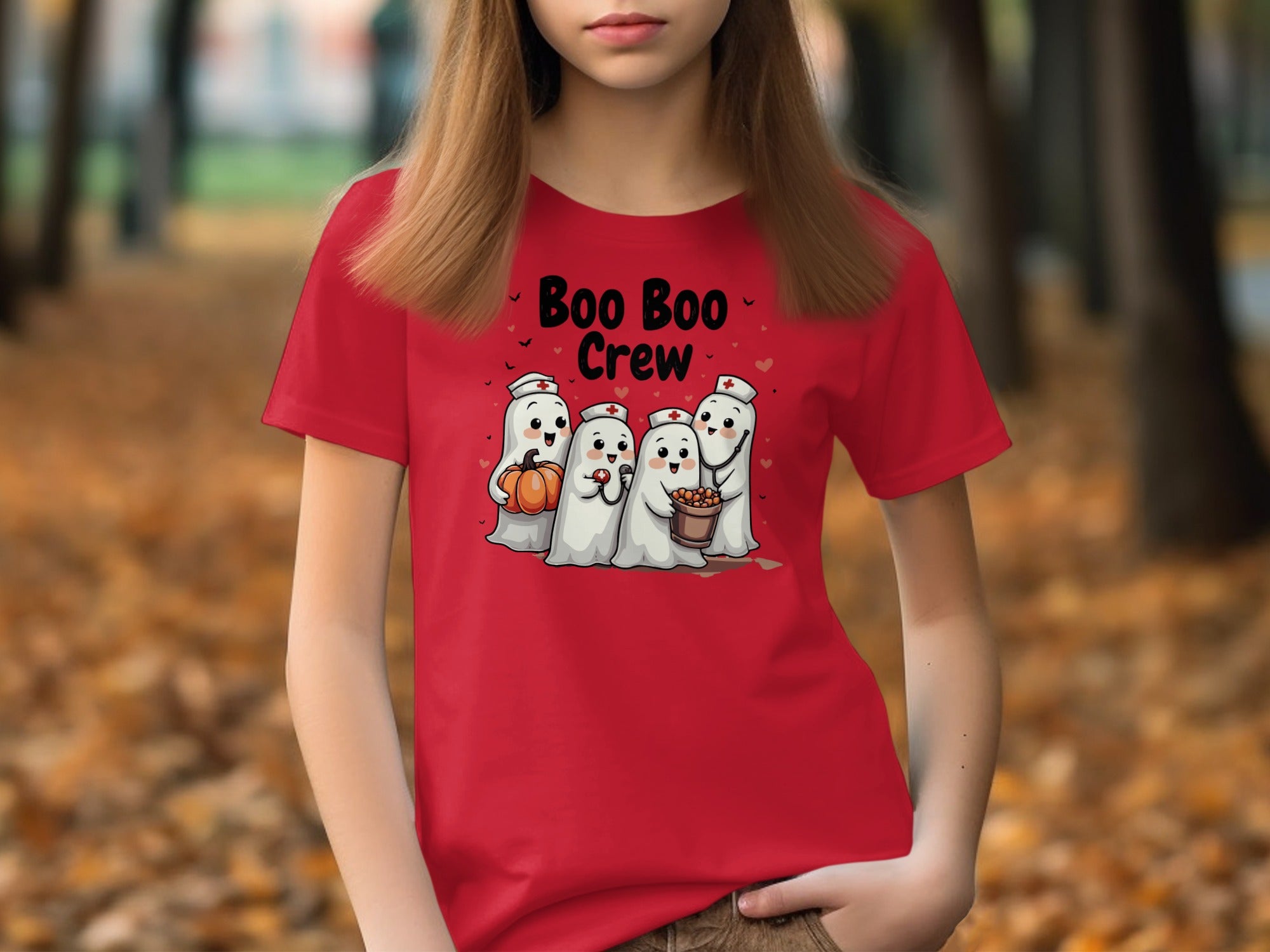 Boo Boo Crew Graphic Tee for Halloween Product