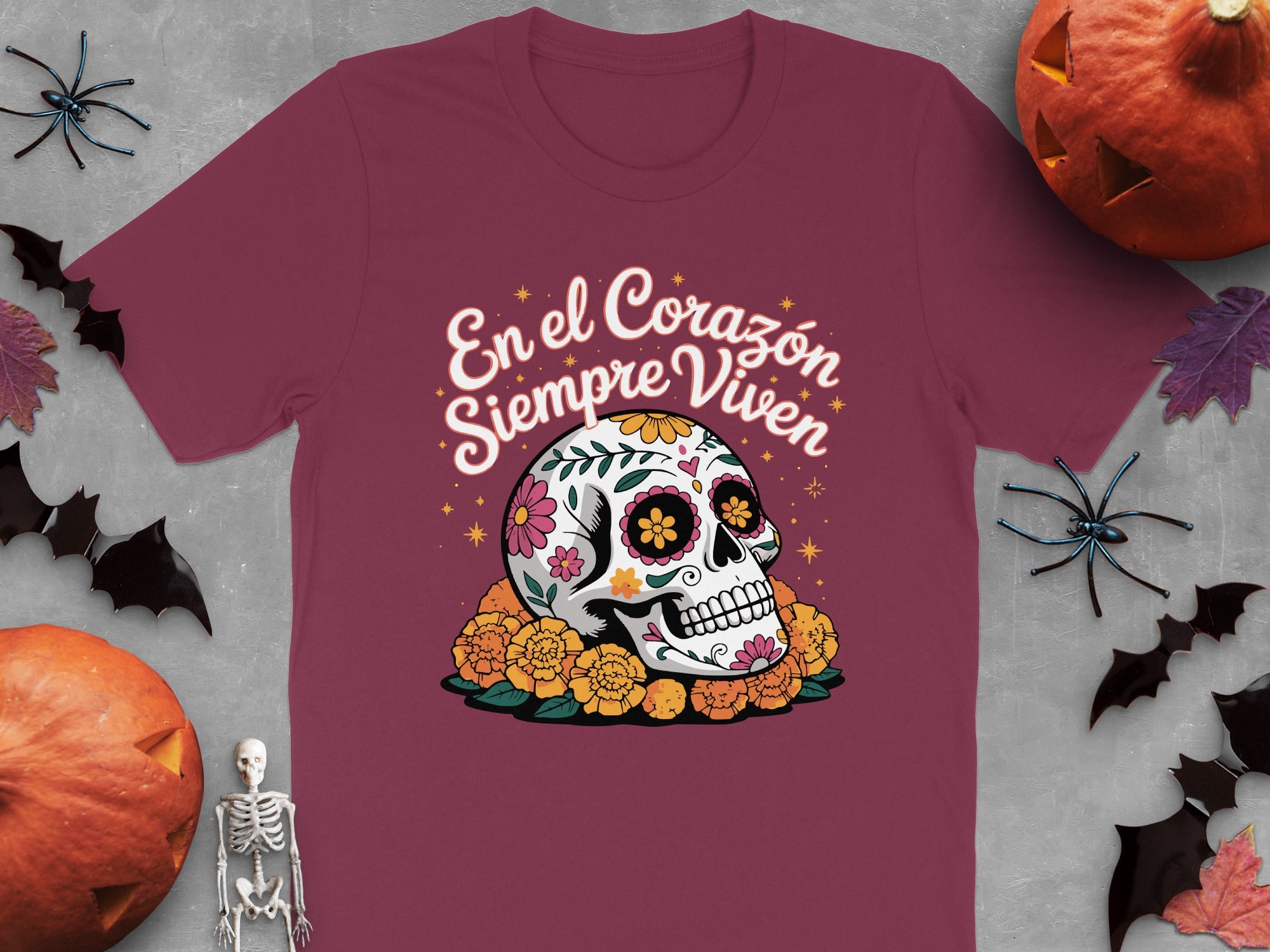 En el Corazón Siempre Viven Skull Graphic product type