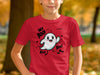 Hey Boo Ghost Print Halloween Shirt product