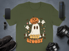 Stay Spooky Ghost With Pumpkins and Bats Product Type
