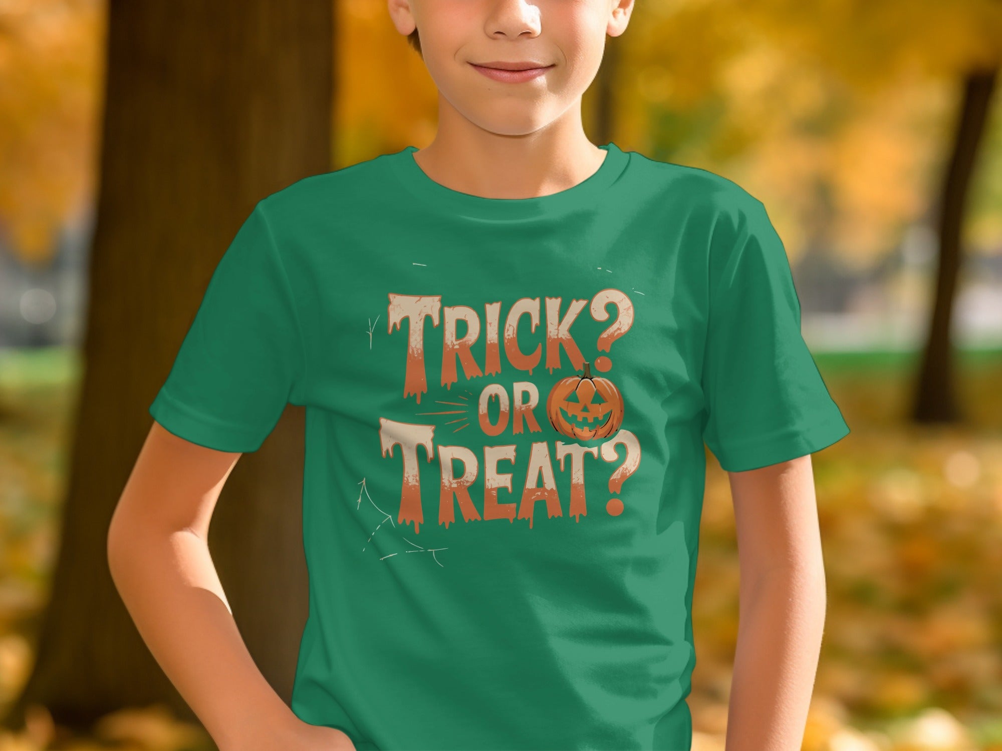 Trick or Treat Question Mark Halloween Shirt product