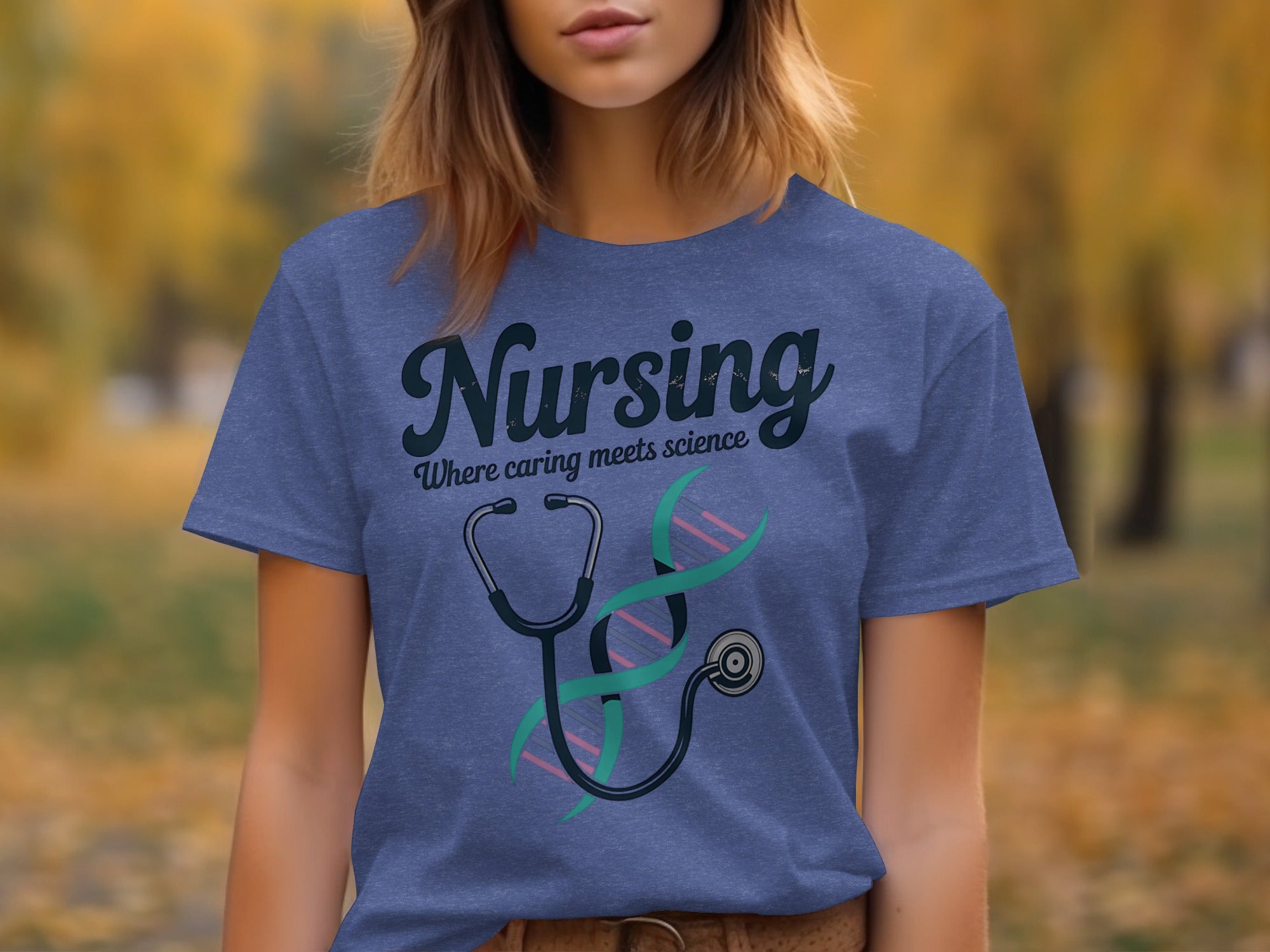Nursing Where Caring Meets Science T-shirt product type