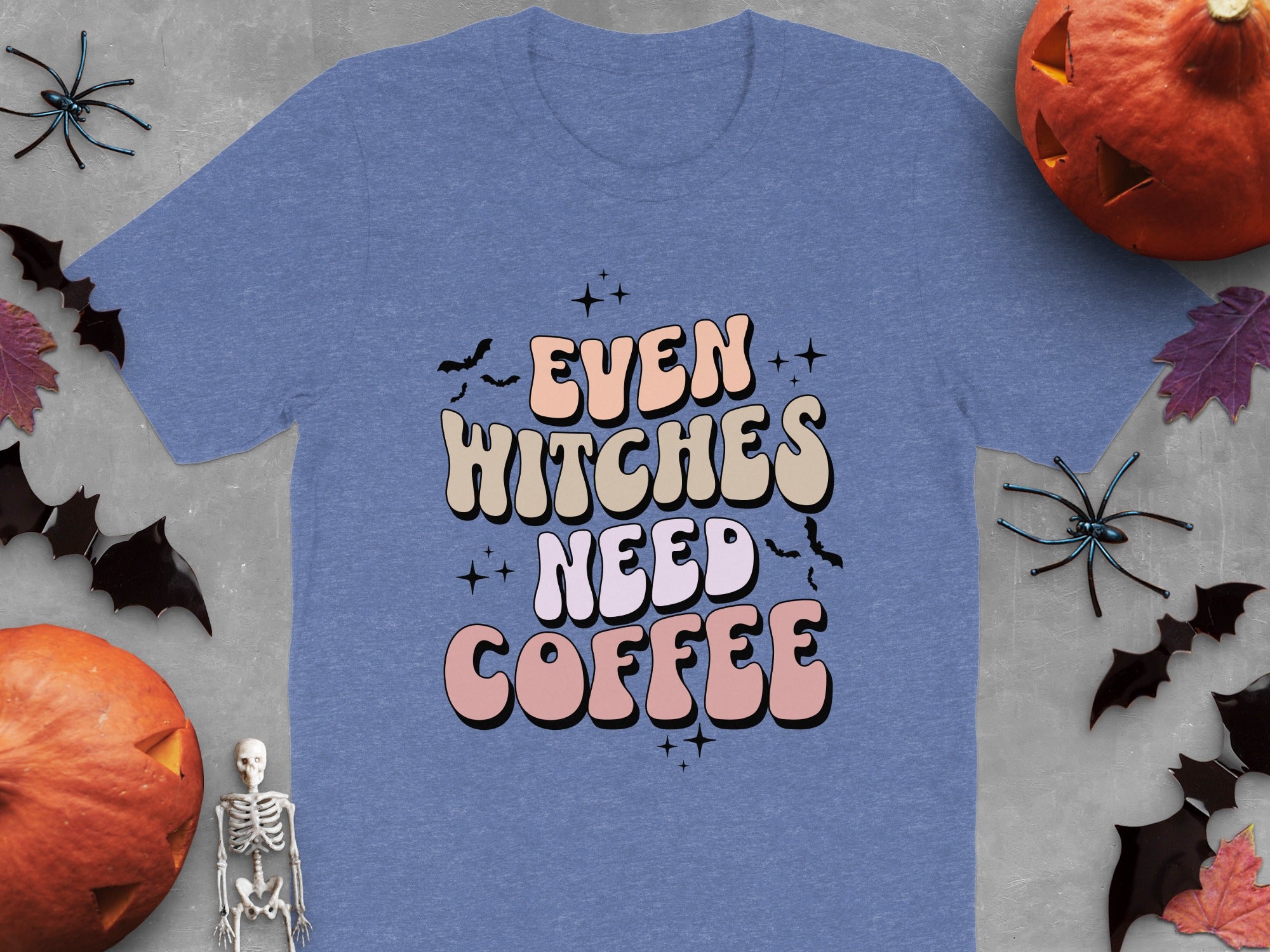 Even Witches Need Coffee Halloween T-shirt product