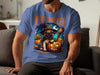 Pugoween Witch Graphic Tee Halloween Festive Product Type