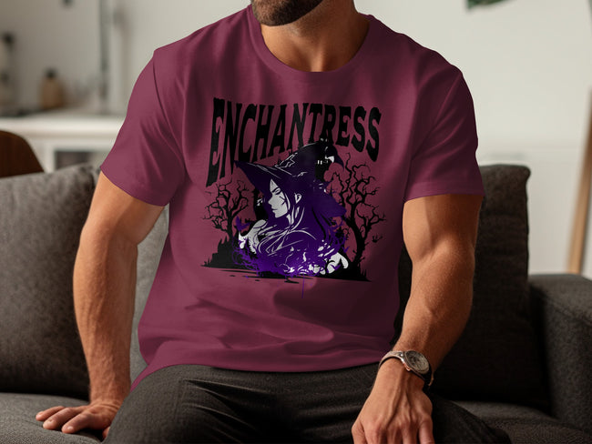 Enchantress Witch Graphic Design Casual T-Shirt product